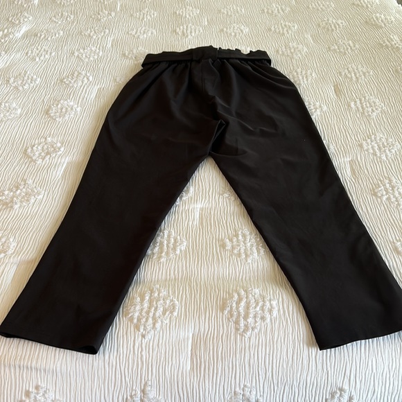 Paper bag waste, cropped black pants - Picture 4 of 6